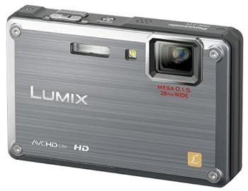 【中古】パナソニック 防水デジタルカメラ LUMIX (ルミックス) FT1 ソリッドシルバー DMC-FT1-S