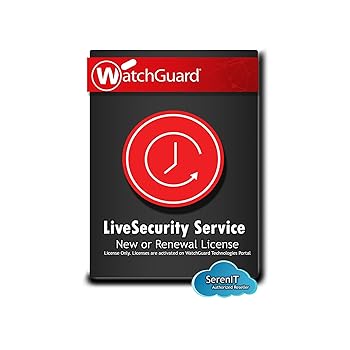 WatchGuard XTM 25 用 LiveSecurity 1年間利用ライセンス WG019309
