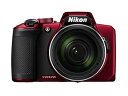 【中古】Nikon デジタルカメラ COOLPIX B600 RD 光学60倍 軽量 クールピクス レッド B600RD
