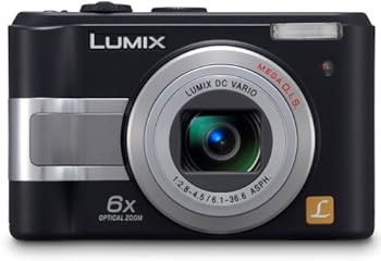 【中古】パナソニック Lumix DMC-LZ5K 6MP デジタルカメラ 6倍画像安定ズーム(ブラック)