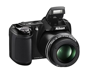 Mamiya - 【中古】Nikon Coolpix L330 Compact Digital Camera - Black (20.2MP, 26x Optical Zoom) 3.0 inch LCD