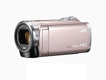 【中古】JVCKENWOOD JVC ビデオカメラ EVERIO 内蔵メモリー16GB ピンクゴールド GZ-E355-N