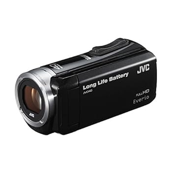  DVD - 【中古】JVCケンウッド Everio ビデオカメラ 内蔵メモリー32GB GZ-L550-B ブラック