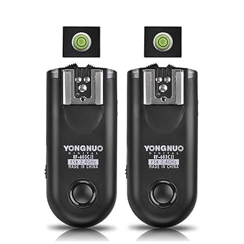 【中古】ラジオスレーブ RF-603 キャノン用セット EOS 1D 1D Mark II 1Ds 5D 5D II III IV 7D など対応 YONGNUO製