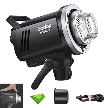 šGodox MS300-V MS300V 300W  եå 5800200K 0.1~1.8S ꥵ LE...