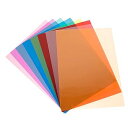 【中古】FRCOLOR 1 セット フラッシュカラーシート ライトジェル フラッシュ Pvc フィルター カラーフィルターキット ストロボ A4 フィルター膜 塩ビ