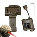 【中古】ARC ガイド レール ライト、ARC レール ライト | 超高輝度 IR LED タスク ランプ | ヘルメット用ARCレールマウント、貿易作業用IRストロボライト(2)