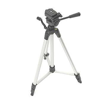 【中古】ETSUMI カメラ・ビデオ用三脚 大 3段 シルバー E-2111