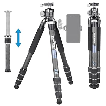 【中古】カーボンファイバー 三脚 - INNOREL CT75C プロフェッショナル 旅行用三脚 デジタル一眼レフカメラ用 高耐久 スタンド 1.1インチ/28mm チューブ