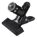【中古】XSAJU カメラ 雲台 クリップ クランプ カメラクリップ マウント 360度回転 ボールヘッド 1/4ネジ