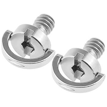 Rakuten - 【中古】NOTRICKT CS-016 Dリング付き1/4インチネジ (D12mmxH13mm) ステンレス鋼, デジタル一眼レフカメラと三脚・一脚・自由雲台用 [2本入]
