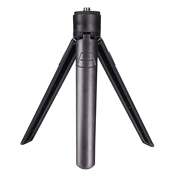 【中古】軽量三脚 カメラ付き携帯電話用 1/4 ネジ電話ホルダー キャンプランプブラケット 多機能三脚 キャンプ用品 コンパクト三脚 1/4 ネジミニ三脚 ポ