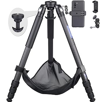 【中古】ARTCISE 軽量 カーボン ボウル三脚 32.5mm管経 コンパクト トラベル カーボン ファイバー カメラビデオ 三脚 4段ナットロック式 DSLR/一眼レフ/