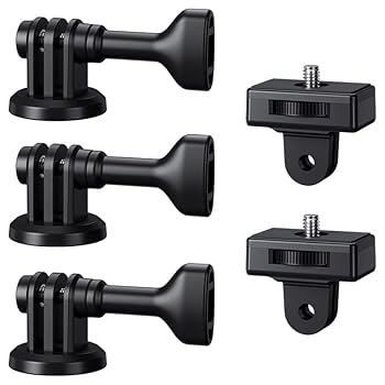 【中古】JJC 三脚マウントアダプター キット アクションカメラ用 GoPro用マウント 3個 + カメラマウント 2個 GoPro Hero 12 11 10 9 8 7 6 5 DJI Osmo Action 4 3 2 AKASO Insta360 X3 ビデオカメラ ミラーレス DSLRに対応 1/4"ネジアダプター つまみネジ付き アクションカメラ 三脚 一脚に適用【メーカー名】【メーカー型番】【ブランド名】JJC ウェアラブルカメラ用マウント部品 【商品説明】JJC 三脚マウントアダプター キット アクションカメラ用 GoPro用マウント 3個 + カメラマウント 2個 GoPro Hero 12 11 10 9 8 7 6 5 DJI Osmo Action 4 3 2 AKASO Insta360 X3 ビデオカメラ ミラーレス DSLRに対応 1/4"ネジアダプター つまみネジ付き アクションカメラ 三脚 一脚に適用当店では初期不良に限り、商品到着から7日間は返品を 受付けております。お問い合わせ・メールにて不具合詳細をご連絡ください。他モールとの併売品の為、完売の際はキャンセルご連絡させて頂きます。中古品の商品タイトルに「限定」「初回」「保証」「DLコード」などの表記がありましても、特典・付属品・帯・保証等は付いておりません。電子辞書、コンパクトオーディオプレーヤー等のイヤホンは写真にありましても衛生上、基本お付けしておりません。※未使用品は除く品名に【import】【輸入】【北米】【海外】等の国内商品でないと把握できる表記商品について国内のDVDプレイヤー、ゲーム機で稼働しない場合がございます。予めご了承の上、購入ください。掲載と付属品が異なる場合は確認のご連絡をさせて頂きます。ご注文からお届けまで1、ご注文⇒ご注文は24時間受け付けております。2、注文確認⇒ご注文後、当店から注文確認メールを送信します。3、お届けまで3〜10営業日程度とお考えください。4、入金確認⇒前払い決済をご選択の場合、ご入金確認後、配送手配を致します。5、出荷⇒配送準備が整い次第、出荷致します。配送業者、追跡番号等の詳細をメール送信致します。6、到着⇒出荷後、1〜3日後に商品が到着します。　※離島、北海道、九州、沖縄は遅れる場合がございます。予めご了承下さい。お電話でのお問合せは少人数で運営の為受け付けておりませんので、お問い合わせ・メールにてお願い致します。営業時間　月〜金　11:00〜17:00★お客様都合によるご注文後のキャンセル・返品はお受けしておりませんのでご了承ください。0