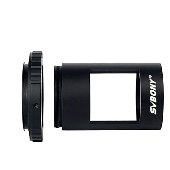 【中古】SVBONY 天体望遠鏡フィールドスコープ用アクセサリ 撮影用スリーブ＋Tリング メタル SV28に対..