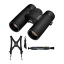 【中古】Nikon Monarch M7 10x30 双眼鏡 Nikon レンズペン & ハーネス バンドル(3品目)