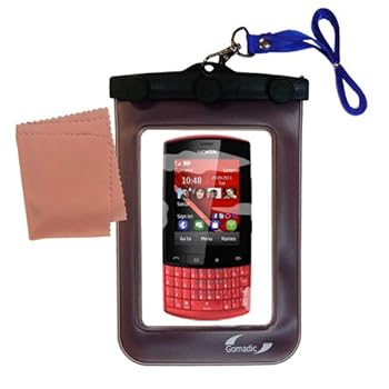 【中古】Gomadic clean and dry防水保護ケースsuitablefor the Nokia Asha 303に使用Underwater ? Uniqueフローティングデザイン