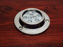 【中古】SUPER BRIGHT S.S.316 マリンホワイト 水中ライトボート 9LED X 3W 釣り