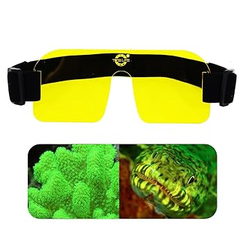 【中古】Tonelife Fluorescent Diving Mask Yellow Filter ダイビングマスクイエローフィルタfluorodiv..