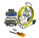 【中古】360度回転パイプラインDrain検査カメラwith 512 Hz送信機と受信機