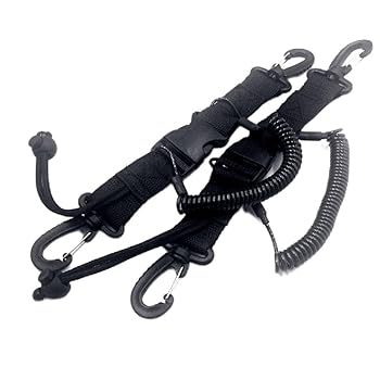 【中古】[Yundxi] ダイビング 水中撮影 カメラ用ストラップ 2本 スキューバ クイックリリース 弾性 バ..