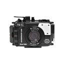 【中古】Seafrog WPC-TG6 防水ハウジングケース 水中ダイビング 195フィート/60m オリンパス TG-6カメラ用 (ハウジング + レッドフィ...