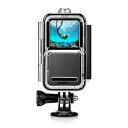 【中古】PULUZ DJI Action 2用防水ハウジングケース60m 水中ダイビングケース ハウジングシェル DJI Action 2用防水ケース 保護ケー...