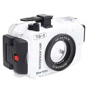 【中古】カメラ防水カバー、ダイビング水中保護カメラダイビングケースOLYMPUSTG-6用水泳カメラ用