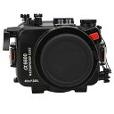 【中古】40M防水カメラケース、深さ40m防水ミラーレスDSLRカメラ防水ケースダイビングケース、コールドシューマウント付き、A6600用16-50mmミラーレ...