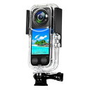 【中古】AFYMY 防水ケース/40m防水 深さ 水中ダイビング保護ケース Insta360 ONE X3用