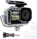 【中古】TELESIN DJI Osmo Action4/Osmo Action3 防水ケース 水中撮影 防水ハウジングケース ダイブハウジング 水深ダイビング...