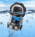 【中古】MAXOLA Insta360 X3に対応防水ケース ハウジング 防水ハウジング ダイビング保護ケース 防塵保護 落下防止 取付け簡単 耐圧 水中撮影用...