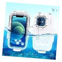 【中古】防水ケース ダイビングケース 携帯ダイビングハウジングケース カバーケース スマホケース 防塵 耐久性 耐衝撃 水中撮影用 防水ケース 360度全方