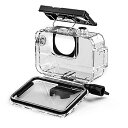 【中古】DJI用 Osmo Action 3用40M水中ダイビングカバー防水保護ケース、DJI 用Action 3用プロテクトハウジングシェル