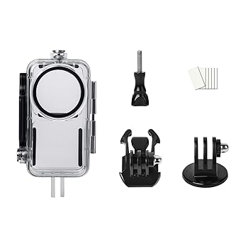 【中古】[ドローン部品 アクション 2 アクセサリー防水ハウジングケース DJI アクション 2 水中ダイビング保護カバー [取り付けが簡単 (Size : Waterproo