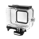 【中古】Gkikirty Go Pro 11 10 9 用ダイビング ケース ハウジング ブラック アクション カメラ 水中 45M 保護シェル アクション カメラ アクセサリー(2)