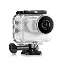 【中古】For Insta360 GO 3 防水ケース カメラダイビングケース 防水ハウジングケース 水中ダイビング 潜水ケース 水中撮影用 保護ケース 60m...