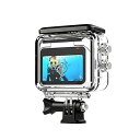 【中古】HMHAMA 防水ハウジングケース Insta360 Go3アクションカメラ用 深さ60m/196フィート 水中カメラ ダイビングハウジング シェル保護ケース ブラケ