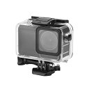 【中古】DJI用アクション3 4アクションカメラ用光学ガラス水中ダイビング防水ハウジングケース