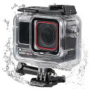 【中古】Taoricup Insta360 Ace Pro 対応 防水ケース 60M Ace Pro ハウジングケース ダイブシェル 水中用 保護ケース Ace...