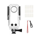 【中古】Xtahdge パノラマカメラダイビングケース防水ケースダイビングハウジング水中 40M For Insta360 X3 カメラの交換