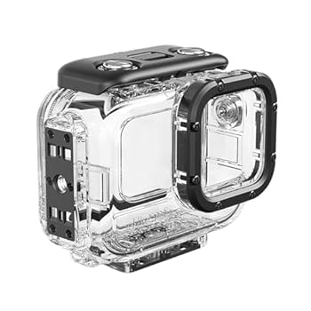 【中古】ダイビングケース防水プロテクター 60 メートル水中撮影アクセサリー防水ケース