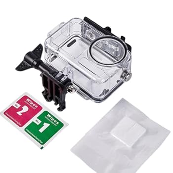 【中古】For Action 3/4 60m深度防水316ステンレススチール製密閉ダイビングシェル傷防止衝撃吸収酸化防止