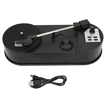 【中古】BORDSTRACT MP3 変換カセットテーププレーヤー、ターンテーブルレコードプレーヤー USB 2.0 音楽愛好家のためのプロフェッショナルターン...