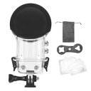 【中古】水中ダイビング保護シェル IPX8 防水ダイビングケース Insta 360 ONE X3 用、防水ハウジングケース、ブラケット付き