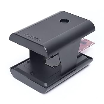 【中古】YIWENG フィルムカメラ35mm,35ネガ用のモバイルフィルムおよびスライドスキャナーとLEDバックライト付きスライド無料APP折りたたみ式ノベルティ