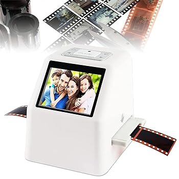 【中古】2.4 インチ LCD スクリーン 22MP デジタル フィルム コンバーターを備えたフィルム スライド スキャナー 35mm 126 110 スーパー 8 フィルム