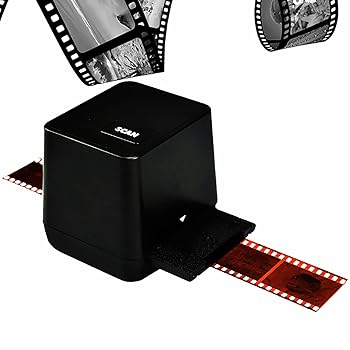 【中古】スライドスキャナービューア、フィルムスライドスキャナー、ABS素材、1700万 135フィルムネガスキャナー、ポータブルで信頼性が高い