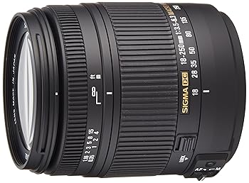 【中古】Sigma 18-250mm f3.5-6.3 DC MACRO OS 