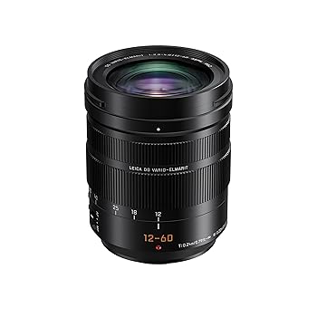 【中古】Panasonic LUMIX G Leica DG Vario Elmarit 12-60mm f/2.8-4.0 Asph.Power O.I.S. H-ES12060E - インターナショナルバージョン(保証なし)